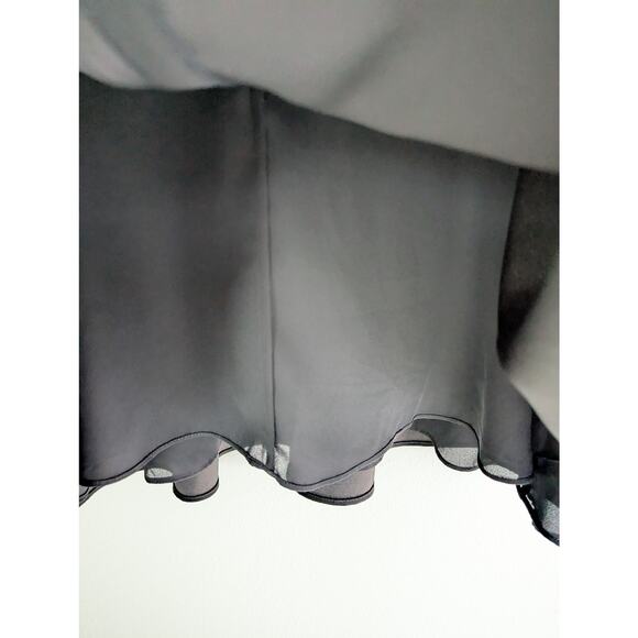 Kate Spade Black Sequin Fringe Swing Dress - Size 6 Knee Length - Picture 9 of 10